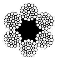 6 x 36+FC (fiibersüdamik)